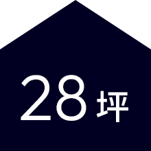 28坪